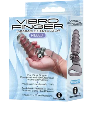 Icon Brands - Vibro-Finger, Ribbed