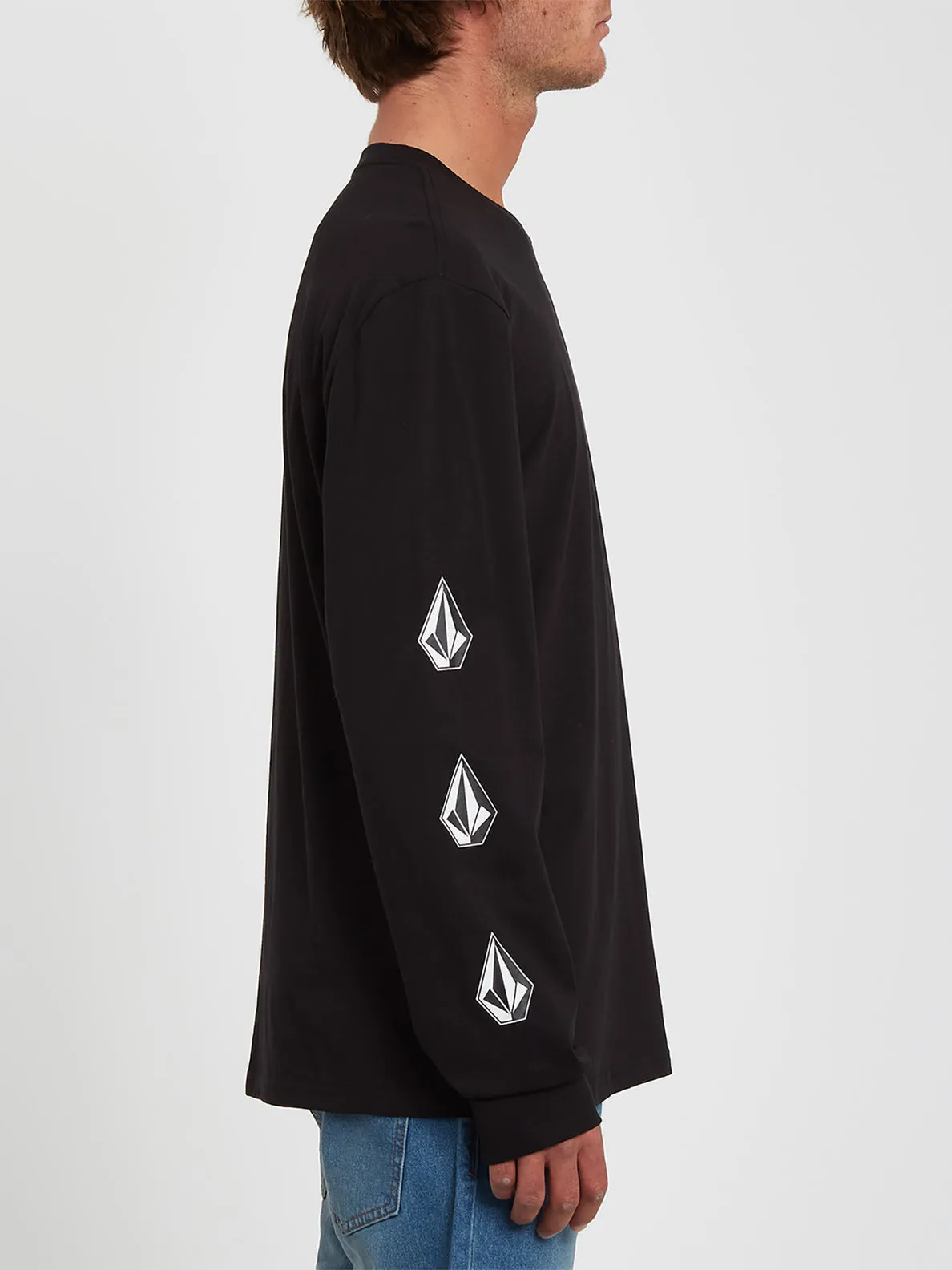 Iconic Stone Bsc Long Sleeve Tee