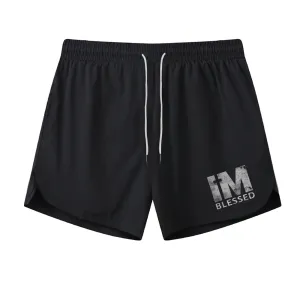 I'M Blessed Graphic Shorts