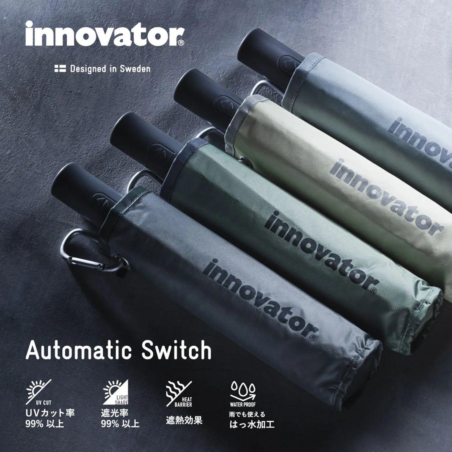 innovator | イノベーター　IN-55WJP 晴雨兼用傘