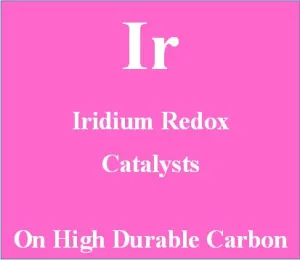 Iridium Redox Catalysts on High Durable carbon