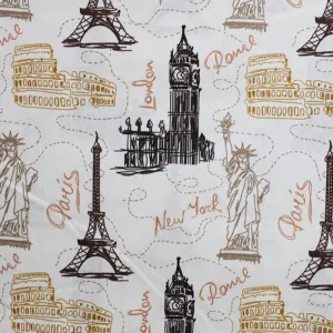 Isa Freedom Prints Cream 240CM