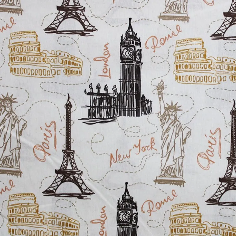 Isa Freedom Prints Cream 240CM