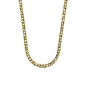 Italian Gold Flat Wheat Chain