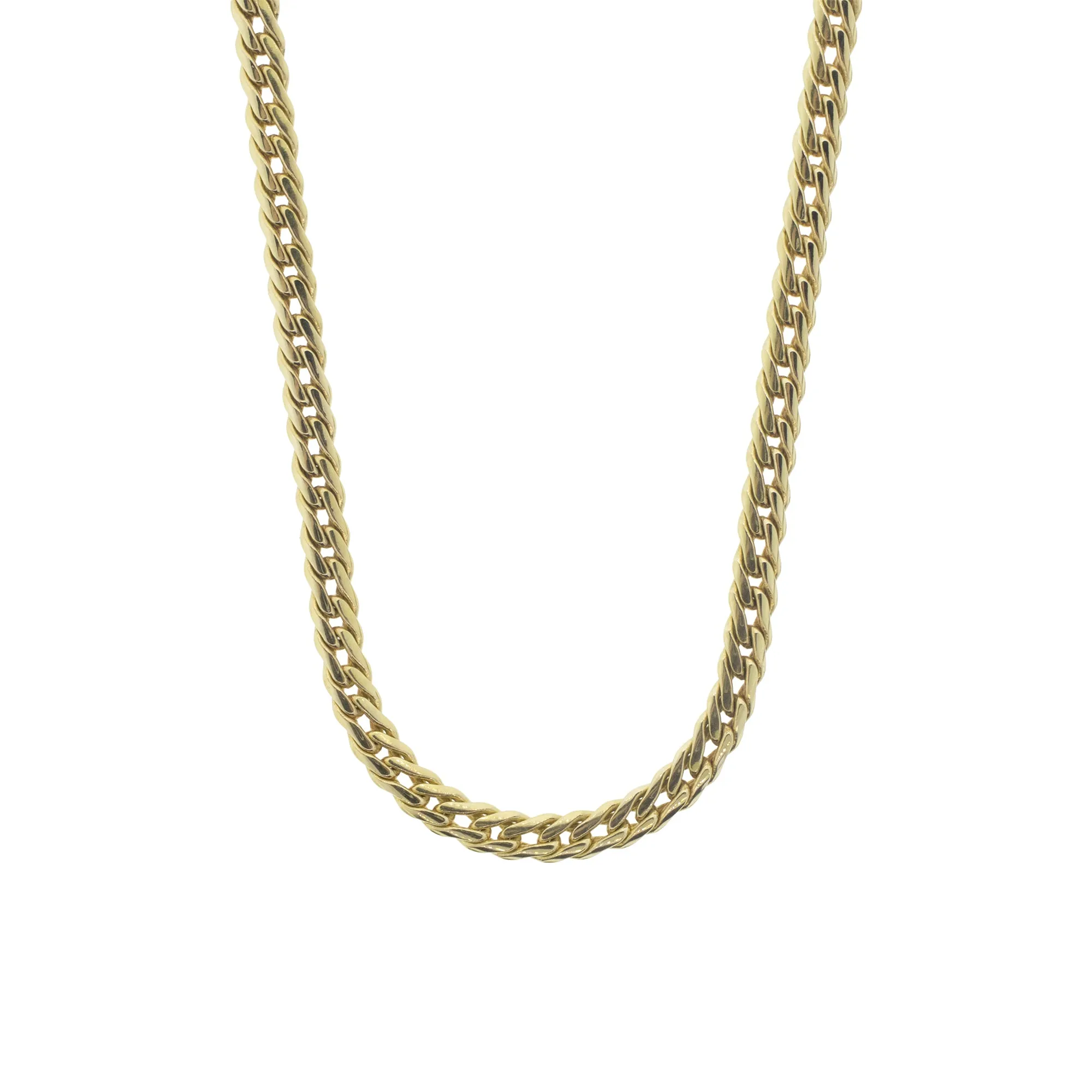 Italian Gold Flat Wheat Chain