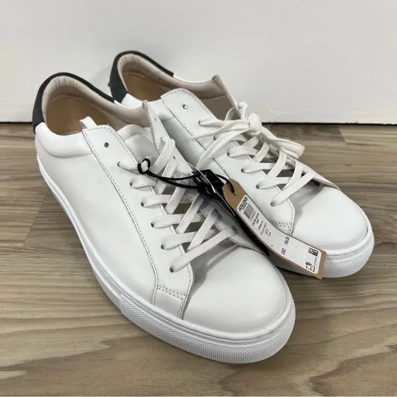 Jack &amp; Jones JFWCorey Noos Leather Casual Sneaker Men’s 11 2202714 NWOB $155