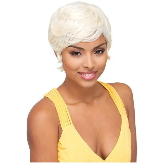 Janet Collection Shortcut Weft Wvg 28PCS 100% De vrais cheveux
