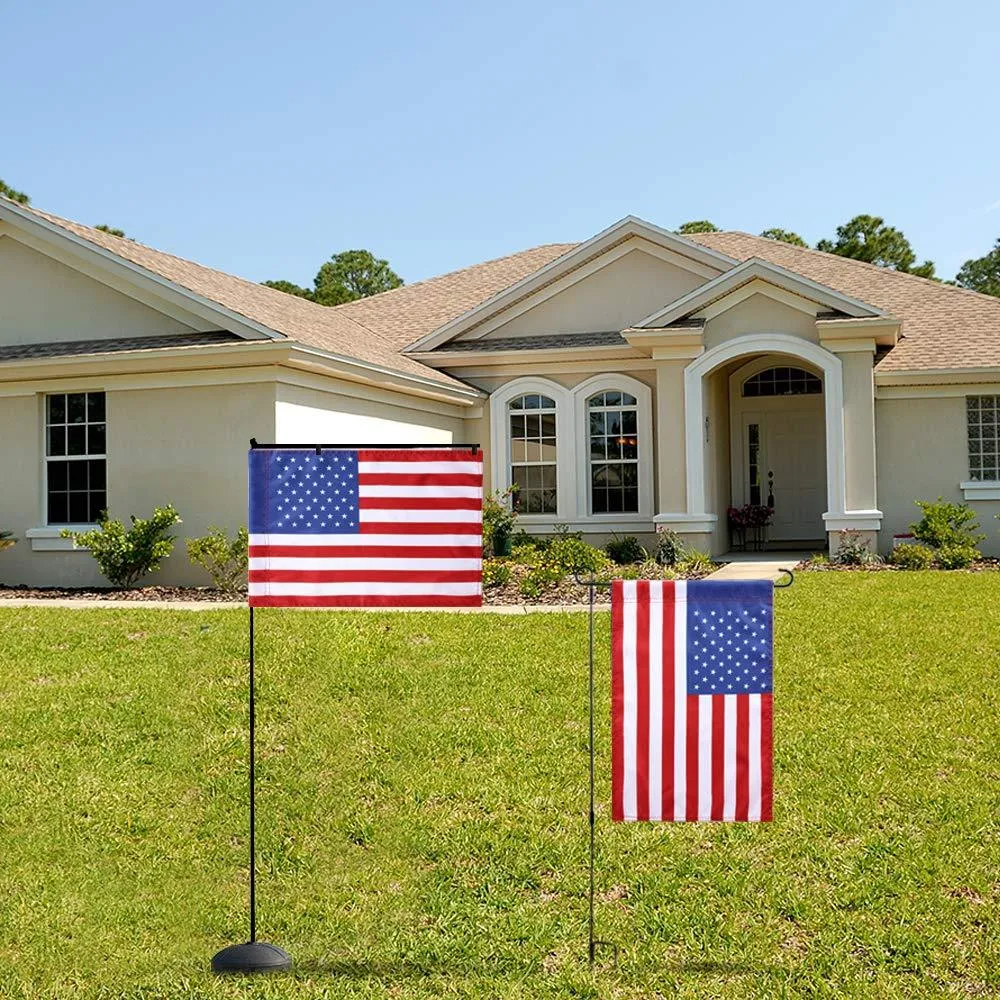 Jetlifee 18x12.5 IN American Garden Flag (Without Pole)