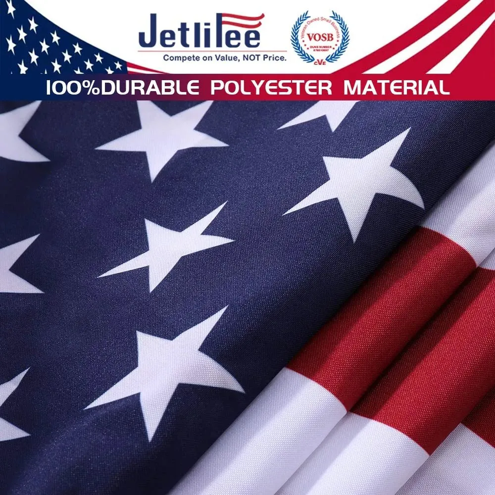 Jetlifee 3x5 FT 300D Polyester American Flag