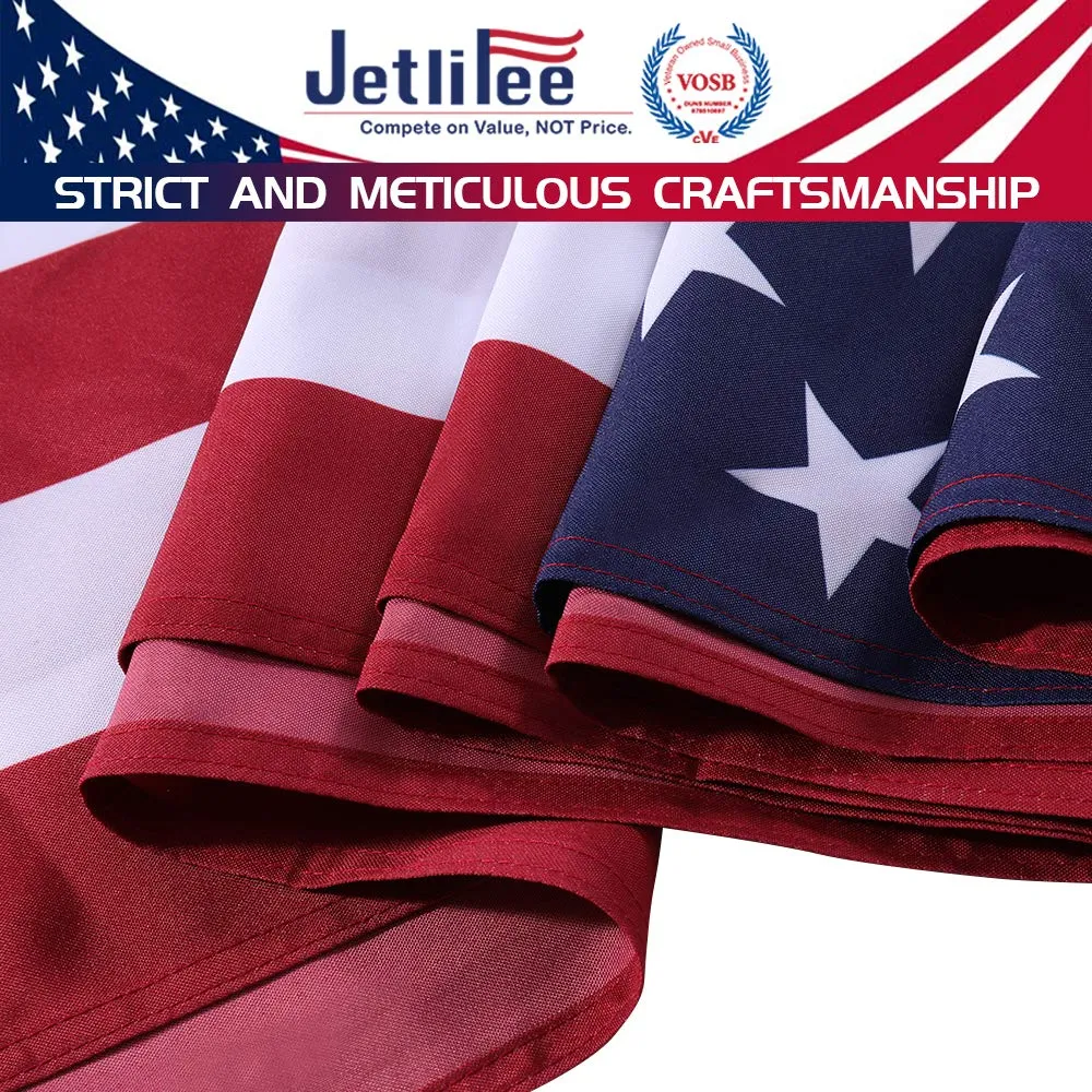 Jetlifee 3x5 FT 300D Polyester American Flag