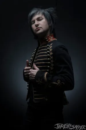 Jinxx - Suited - signed limited edition 8x12 metallic print