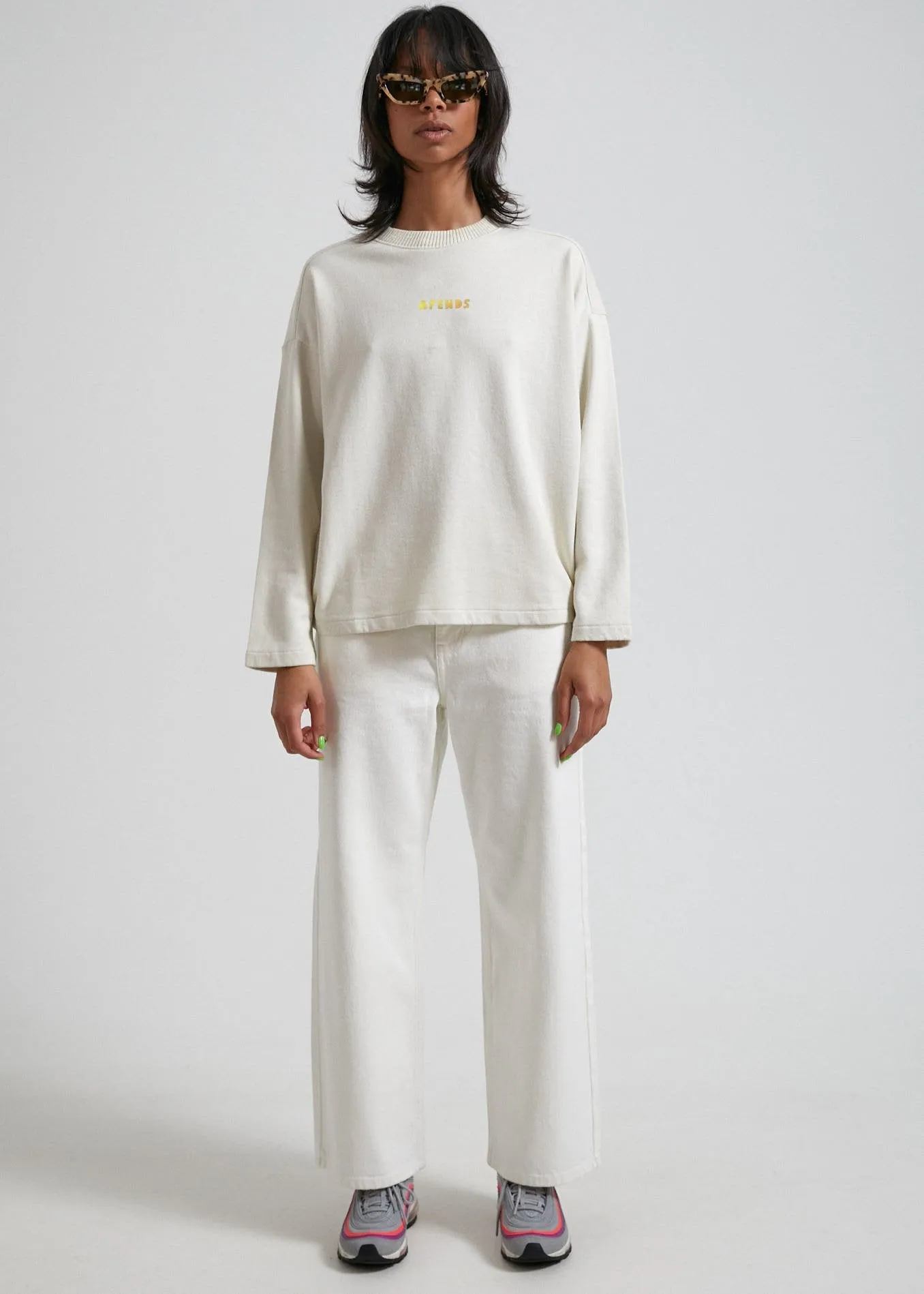 Juno  - Hemp Oversized Crew Neck
