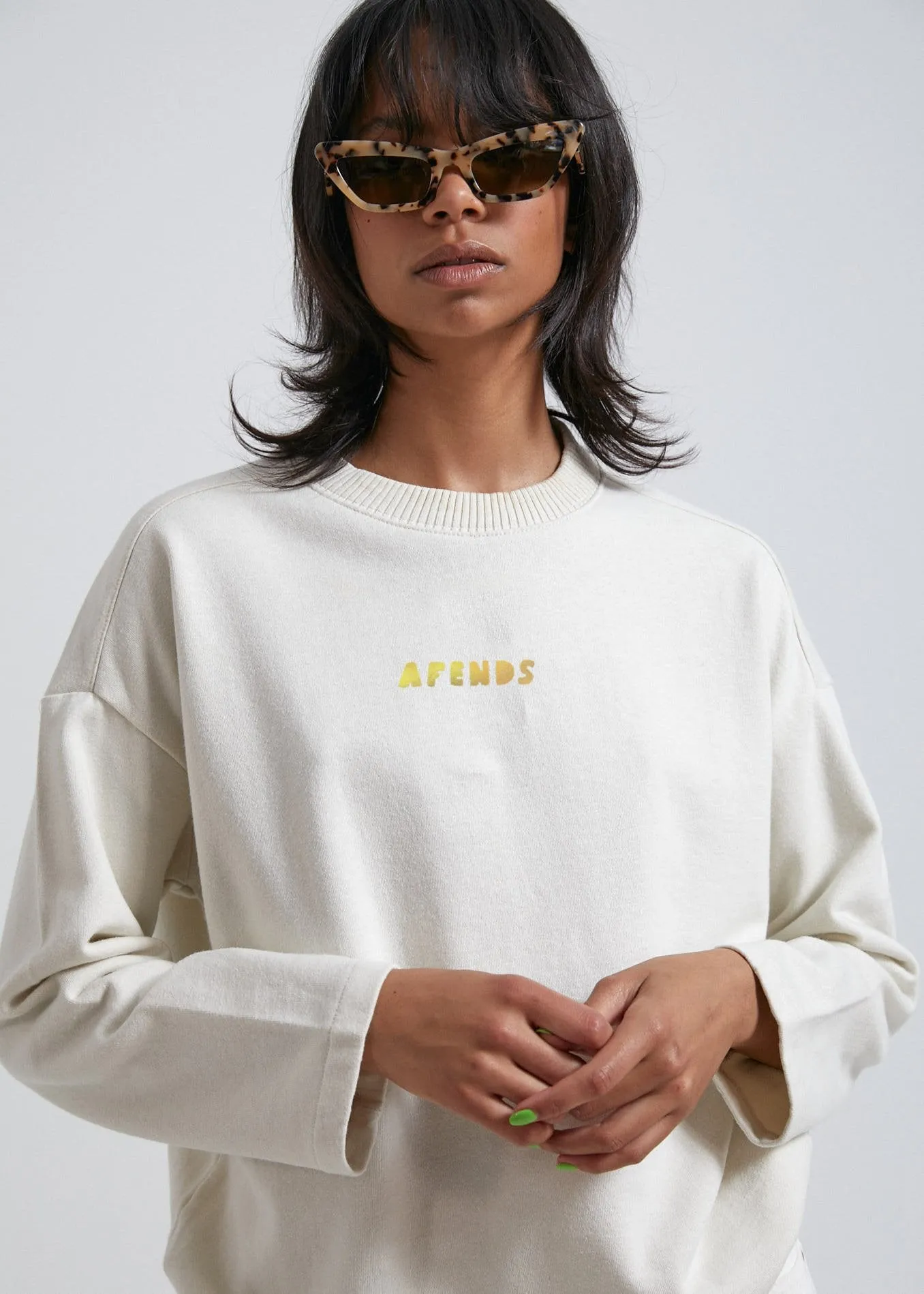 Juno  - Hemp Oversized Crew Neck