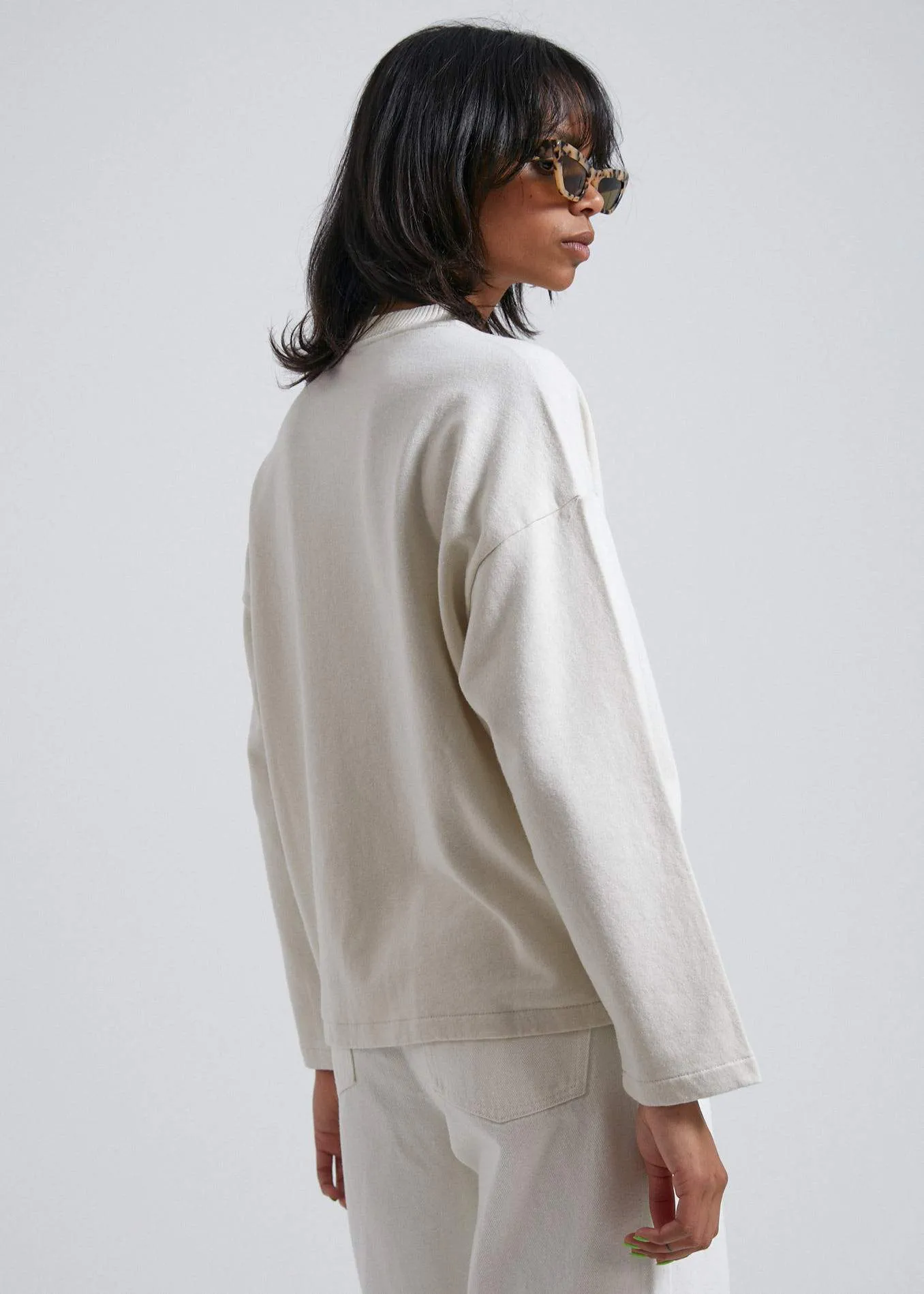 Juno  - Hemp Oversized Crew Neck