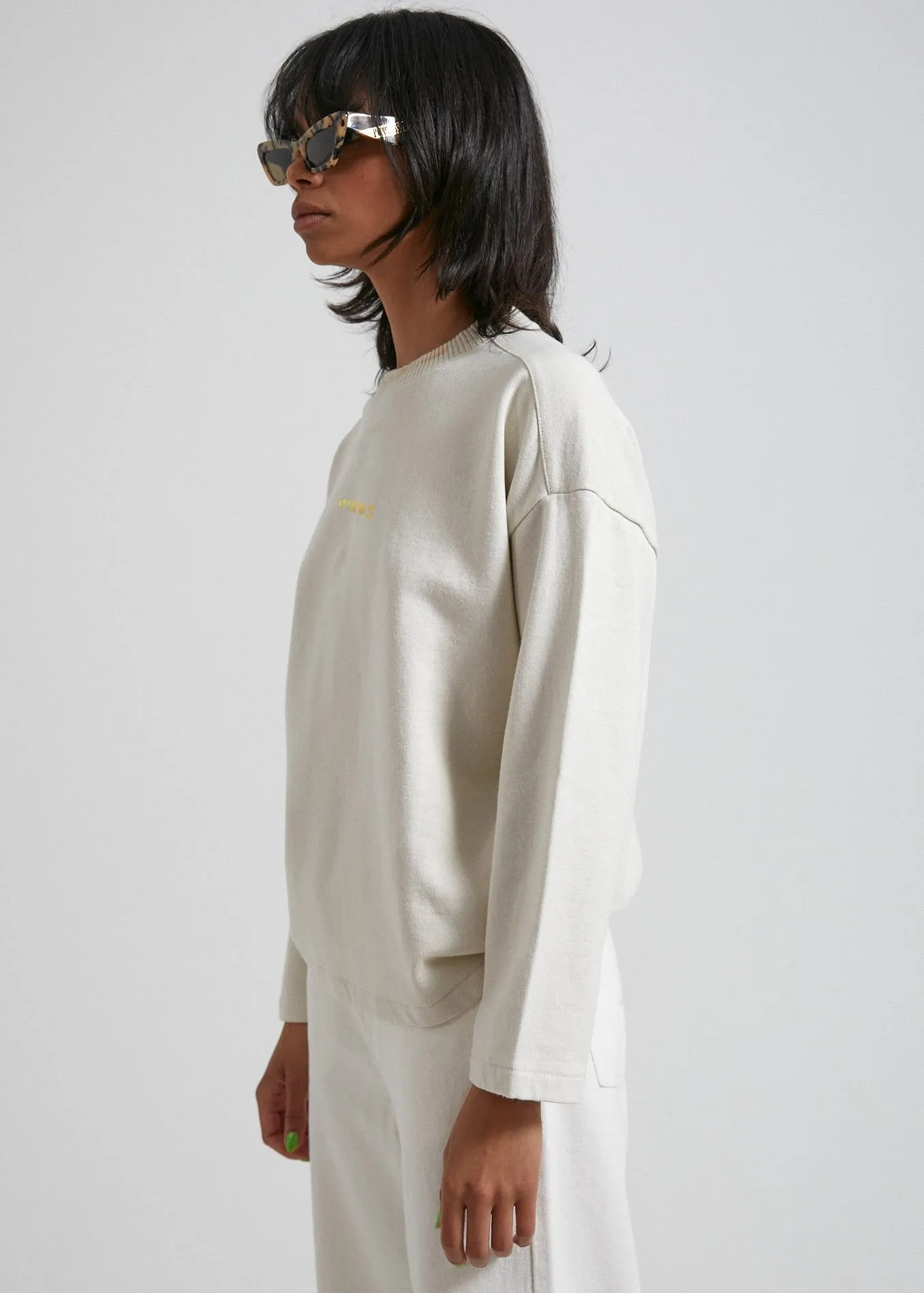Juno  - Hemp Oversized Crew Neck