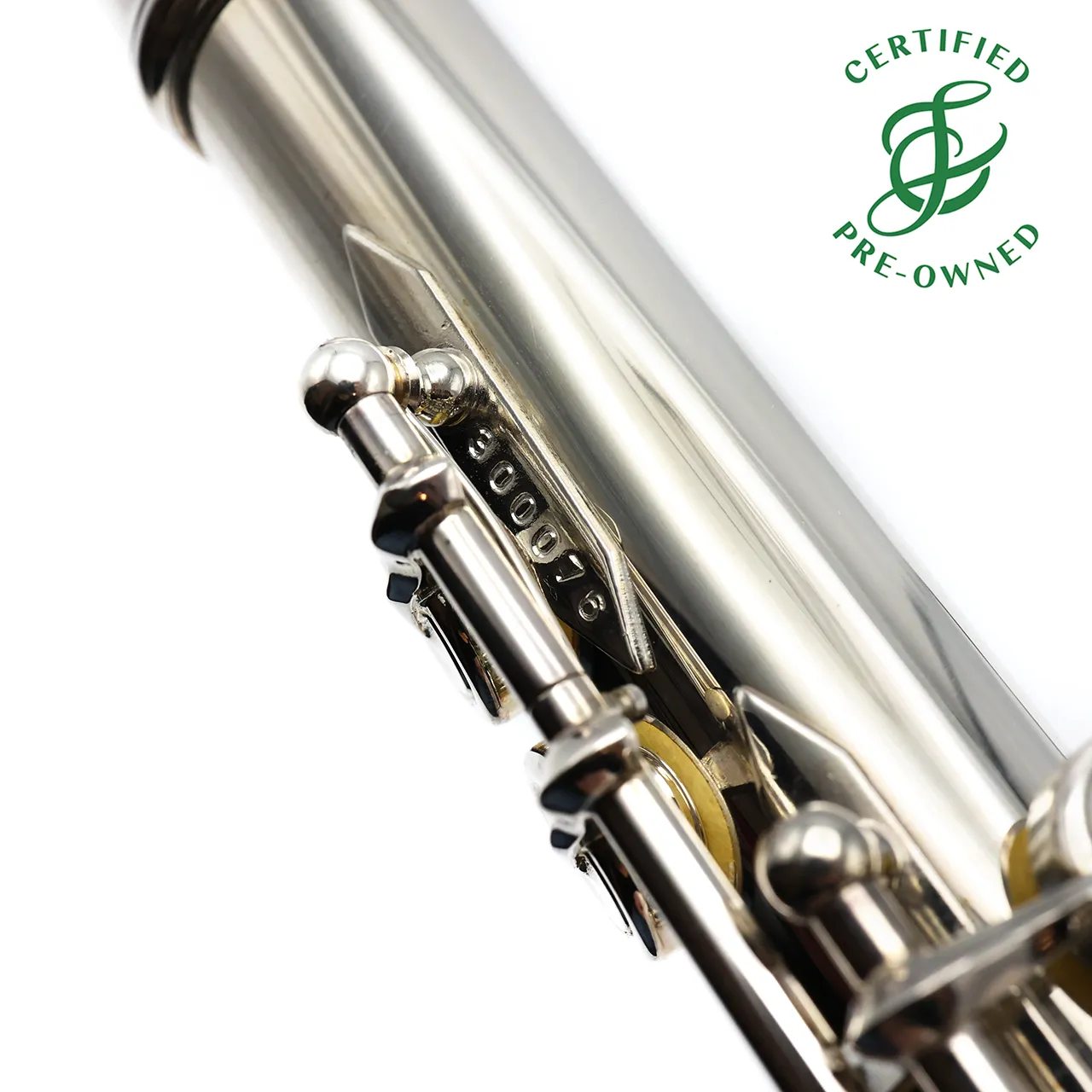 Jupiter Di Medici 1011 #300076 - Silver tubing, Inline G, B footjoint