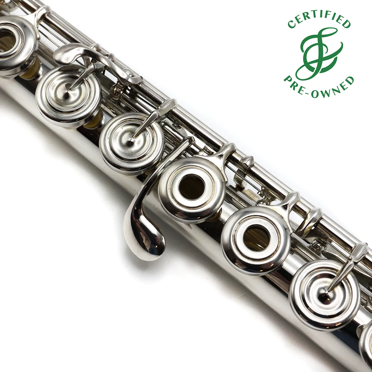 Jupiter Di Medici 1011 #300076 - Silver tubing, Inline G, B footjoint