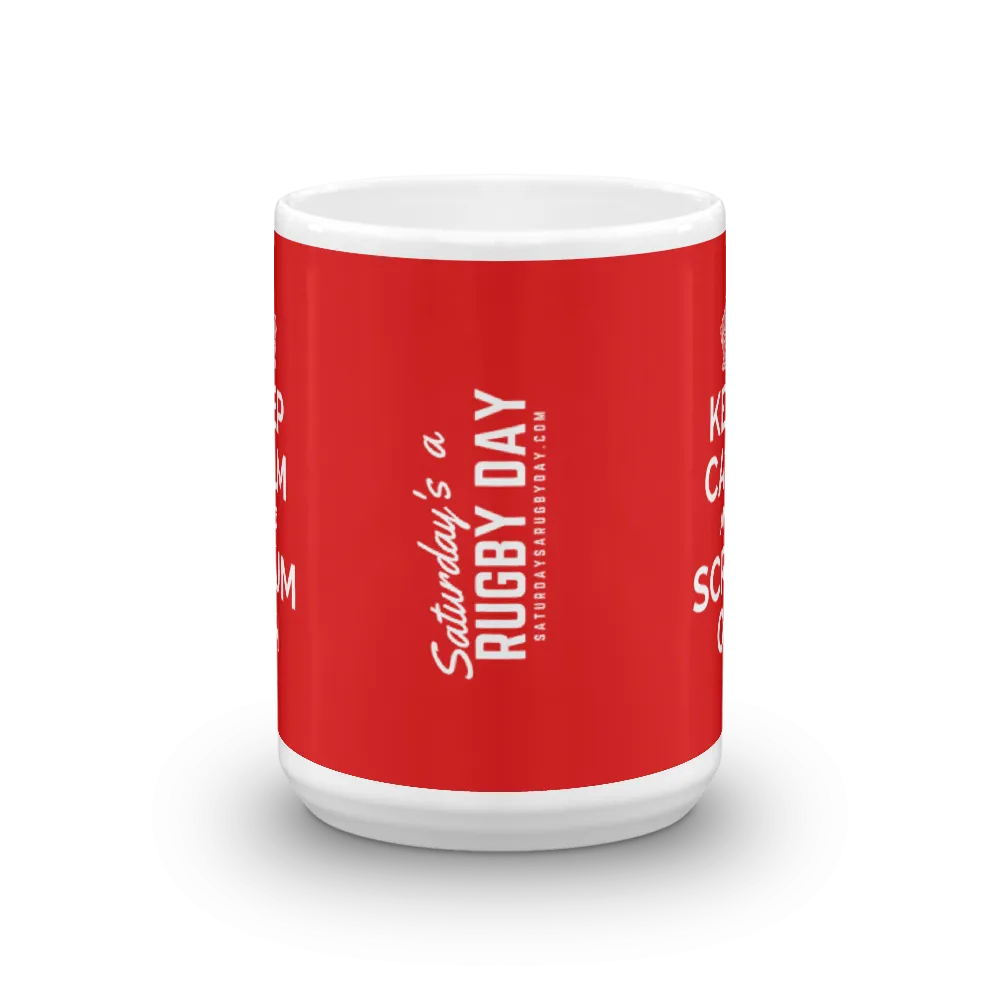 Keep Calm and Scrum On Mug