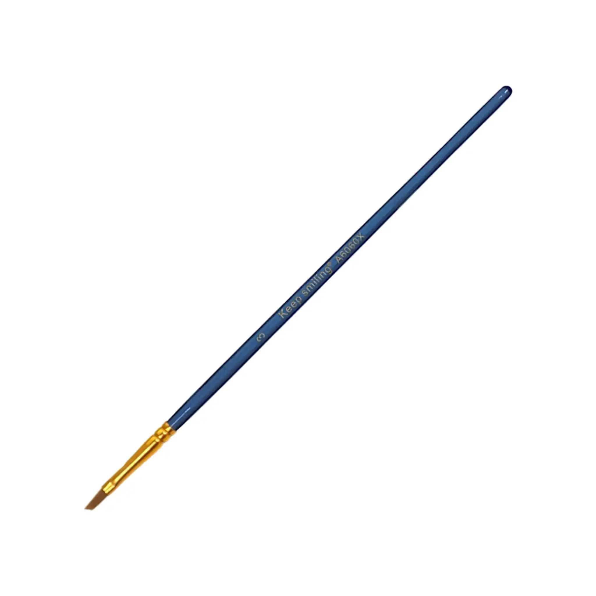 Keep Smiling Angled Tip Artist Brush