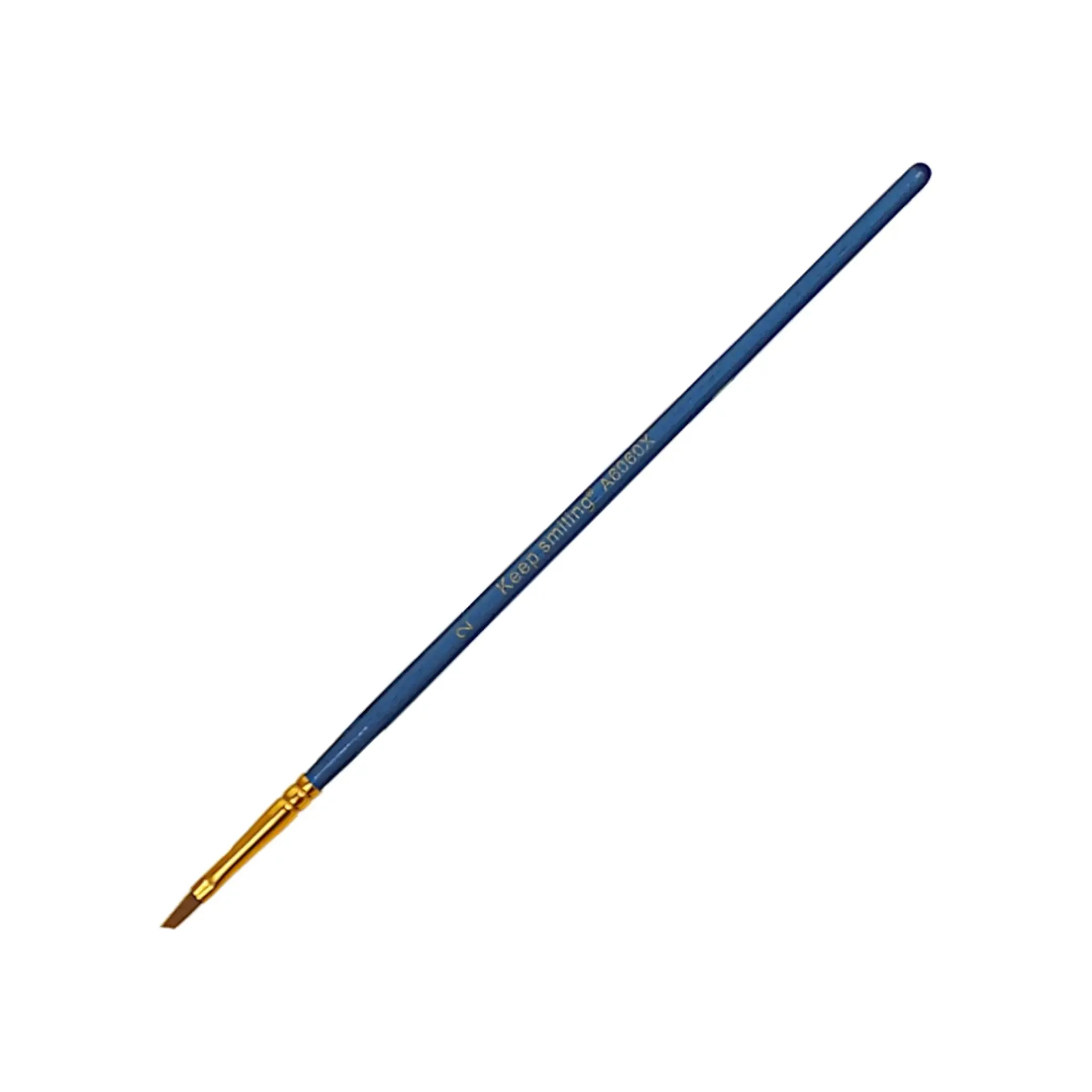 Keep Smiling Angled Tip Artist Brush