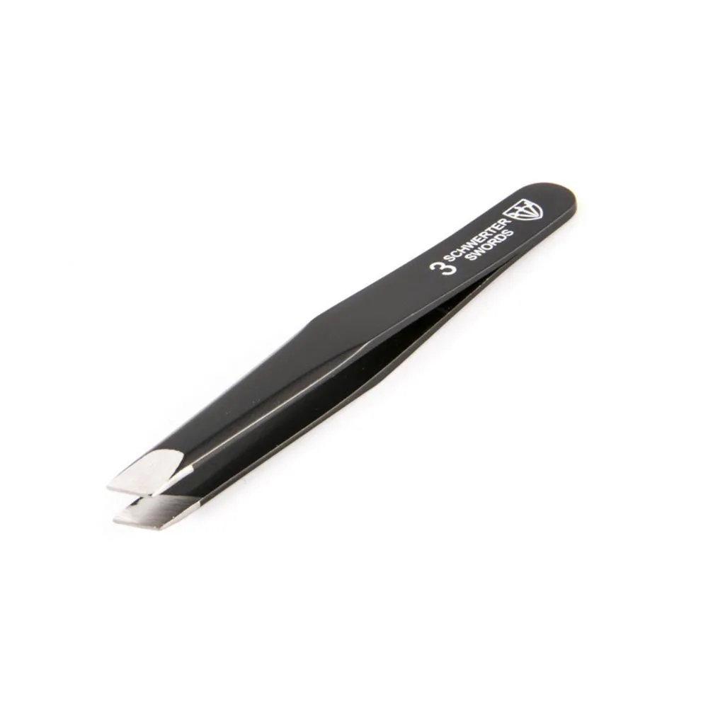 Kellermann 3 Swords Tweezers INOX Steel Black 2.75 Inch FU 3429