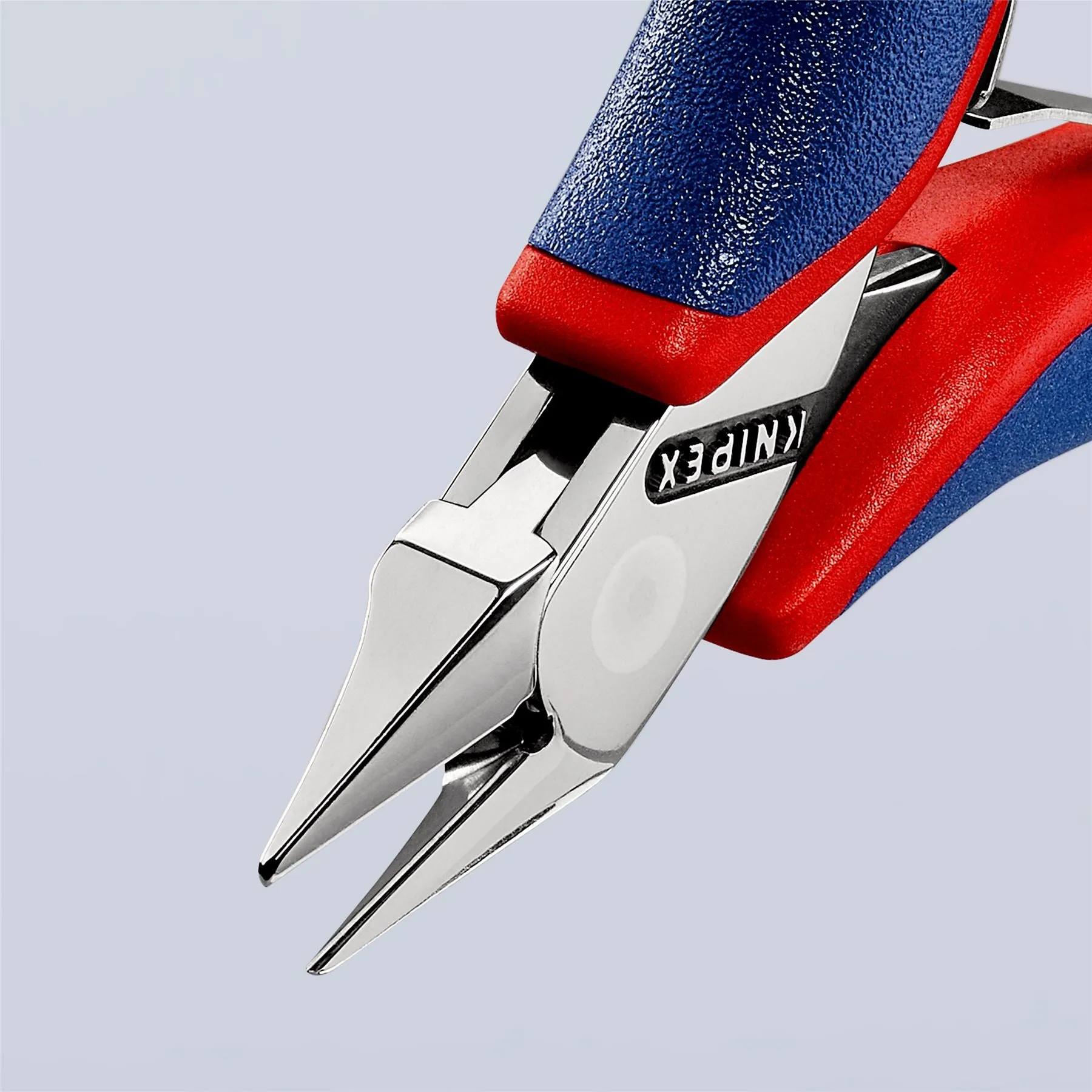 KNIPEX Electronics Diagonal Cutter Pliers Pointed Flat Head Small Bevel 115mm Multi Component Grips 77 52 115