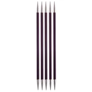 Knit Pro Zing Double-Point Coloured Knitting Needles-Set Of Five 6.00mm
