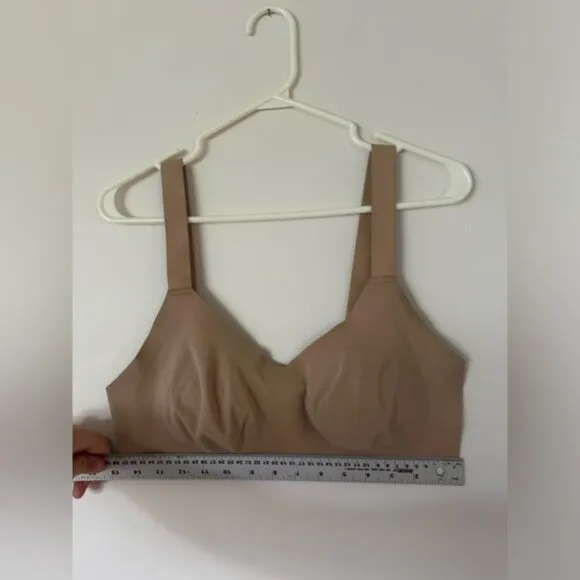 Knix Women's Padded V-Neck Evolution Bra - Tan Size 6