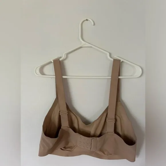 Knix Women's Padded V-Neck Evolution Bra - Tan Size 6