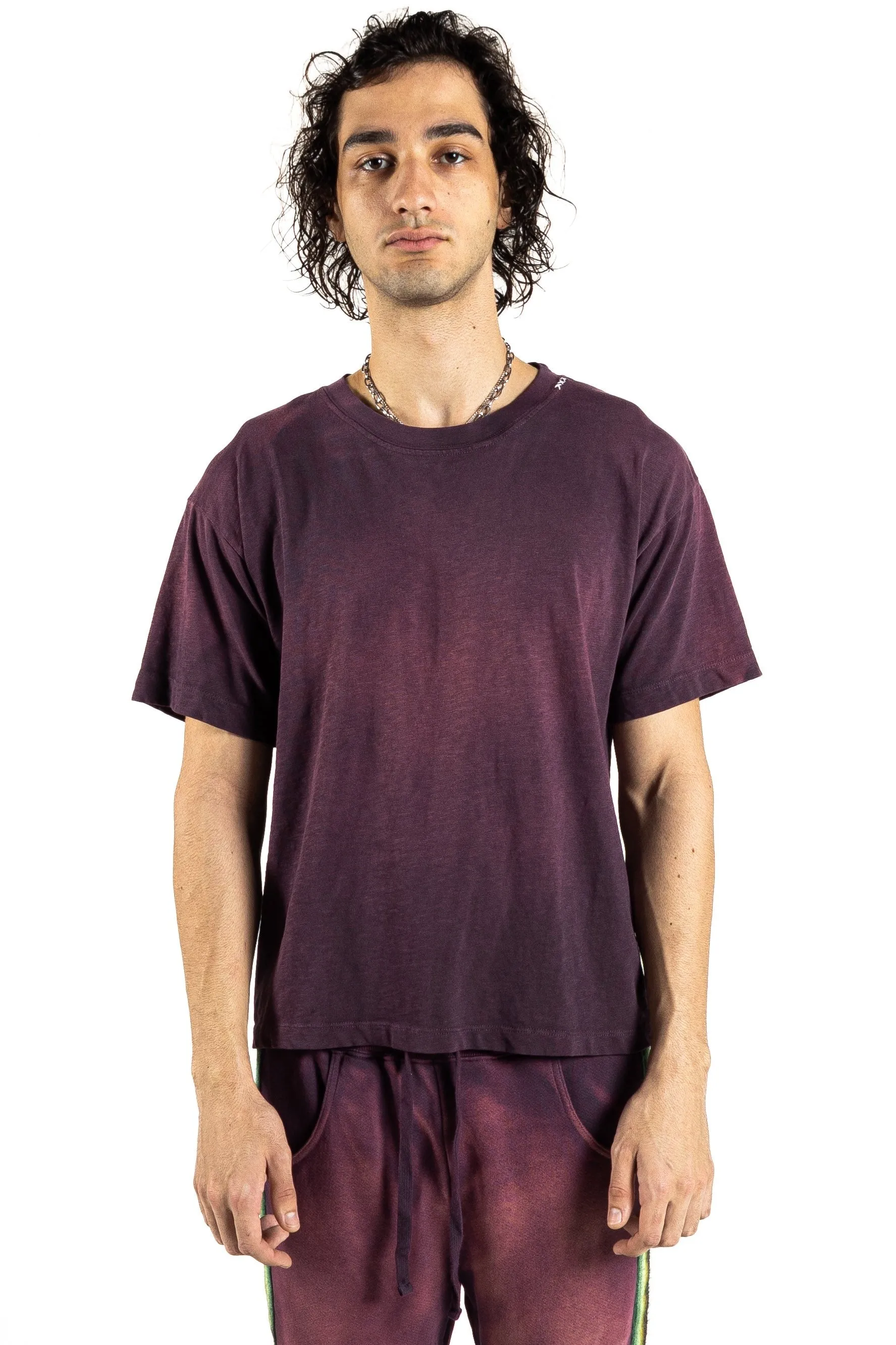 Laundry Lab T-shirt 2 - Black Plum