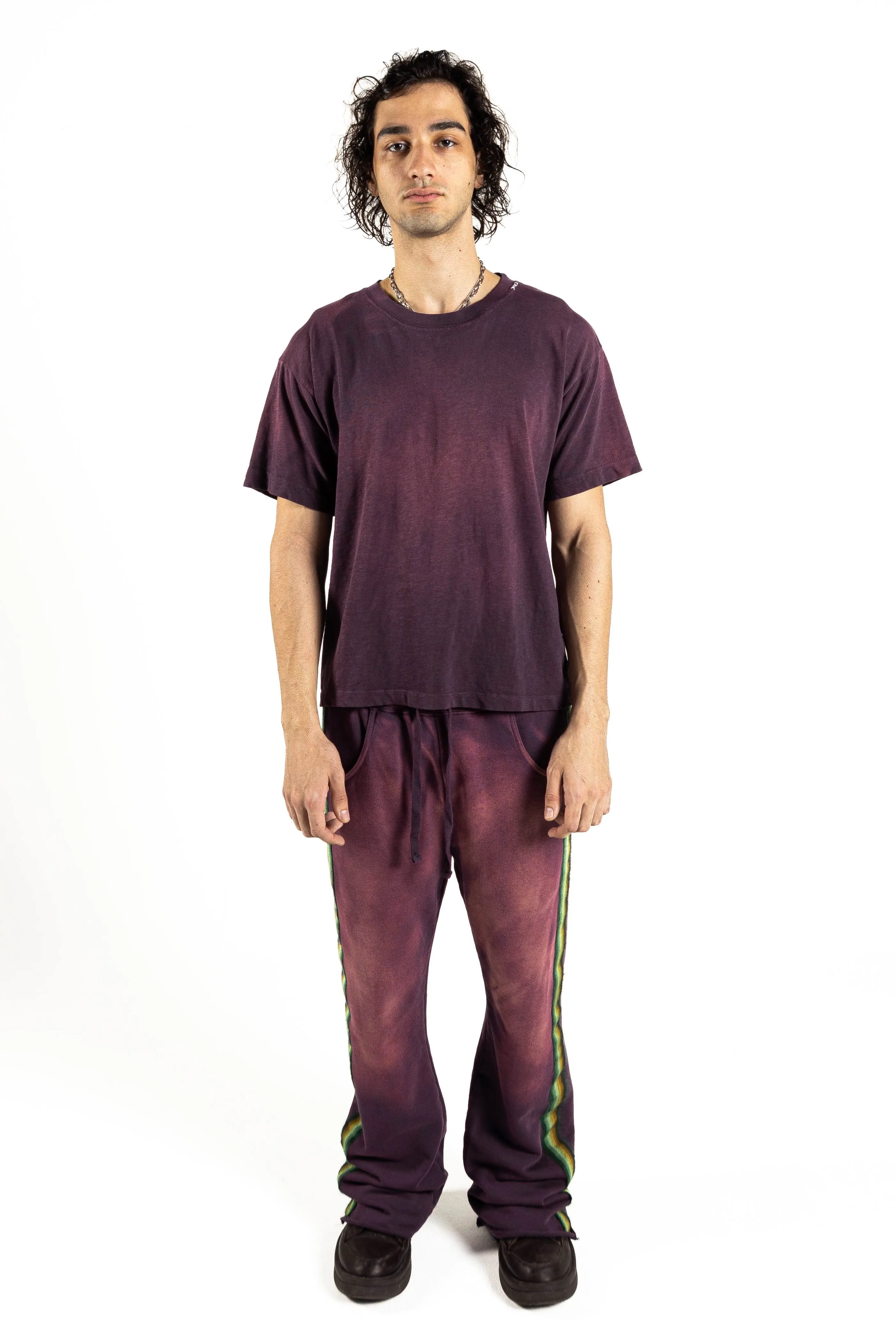 Laundry Lab T-shirt 2 - Black Plum