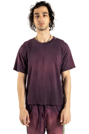 Laundry Lab T-shirt 2 - Black Plum