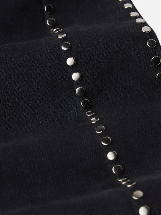 Le Sleek Straight Studded | Astronaut