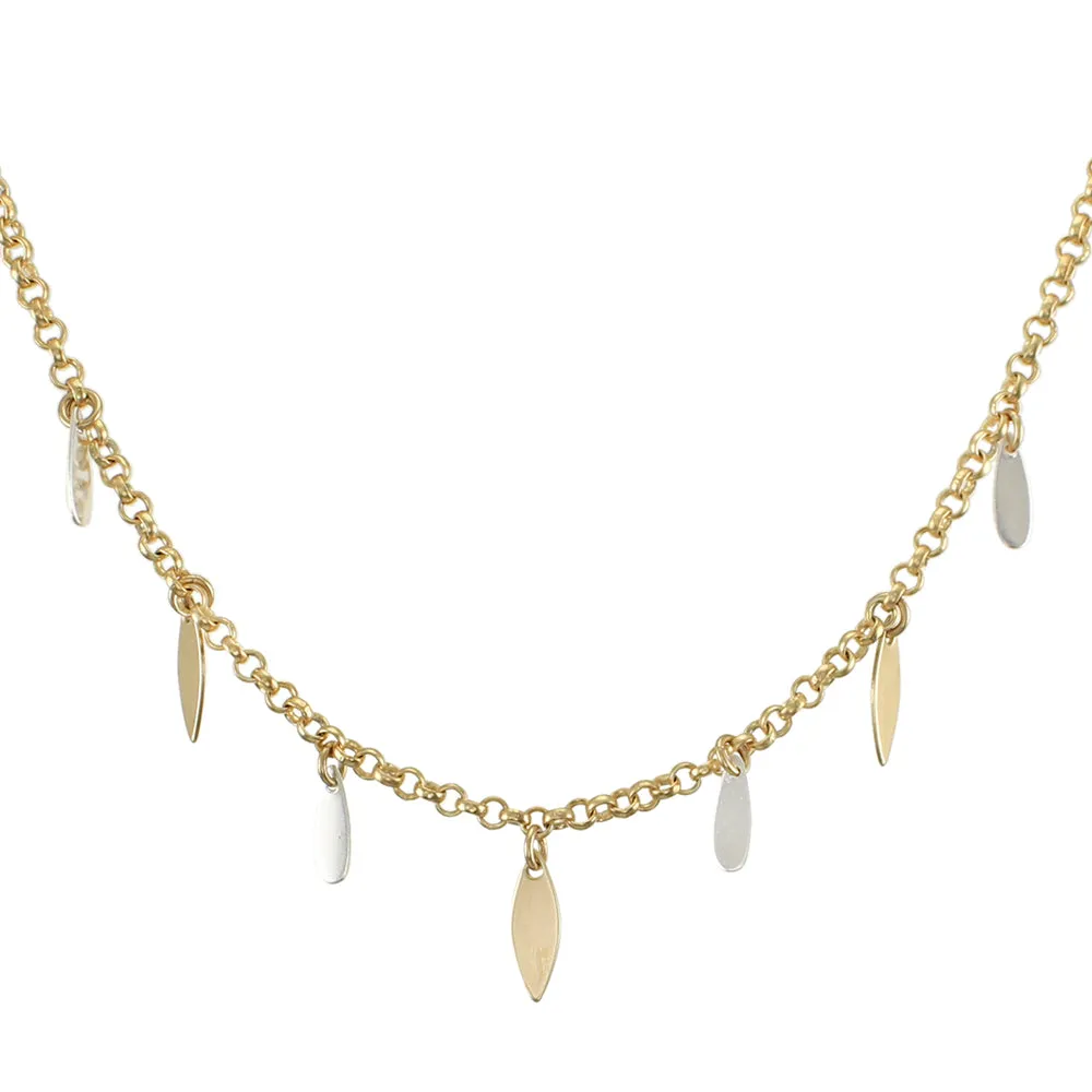 Leaf Charm Necklace