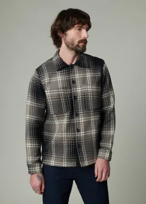 LEON PLAID OVERSHIRT