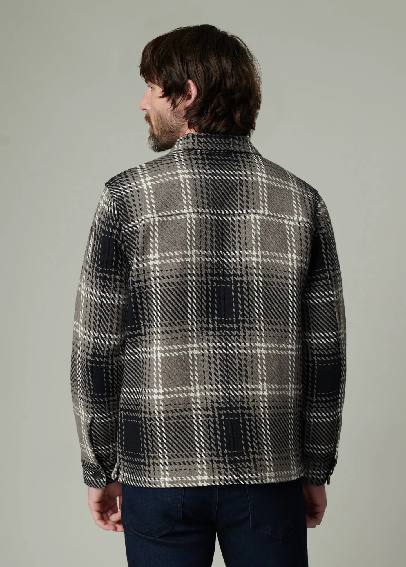LEON PLAID OVERSHIRT