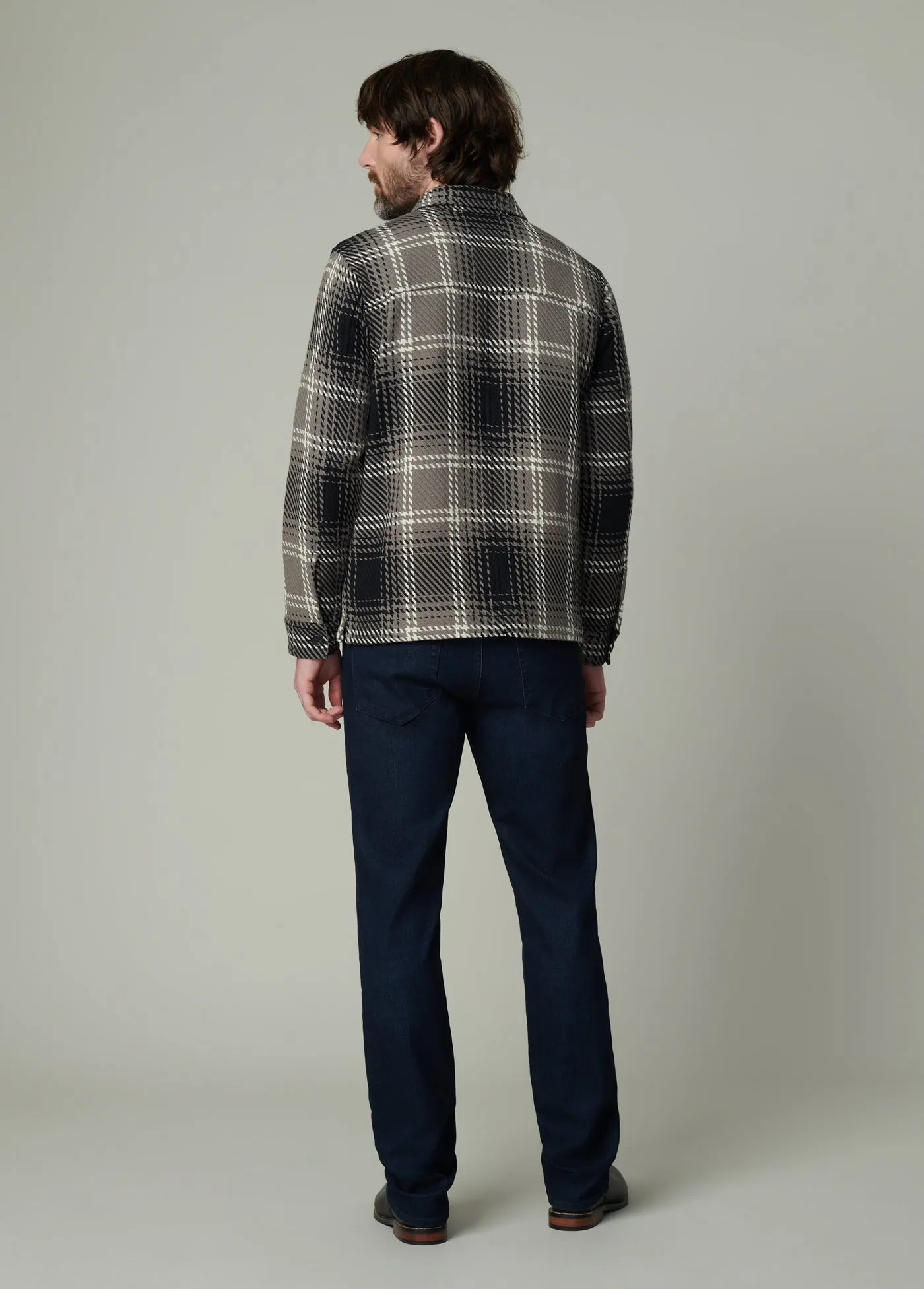 LEON PLAID OVERSHIRT