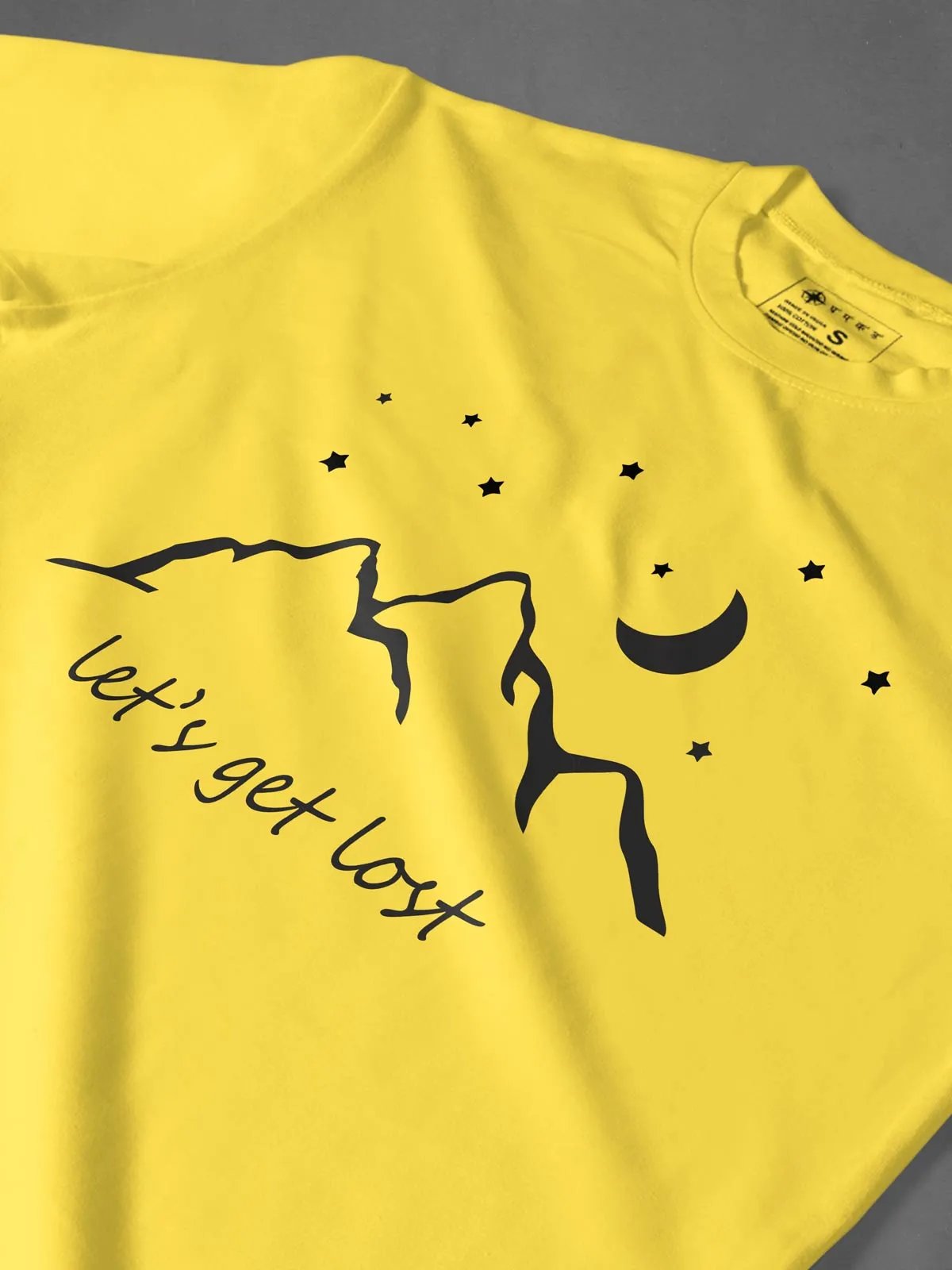 Let's Get Lost | Printed  T shirt