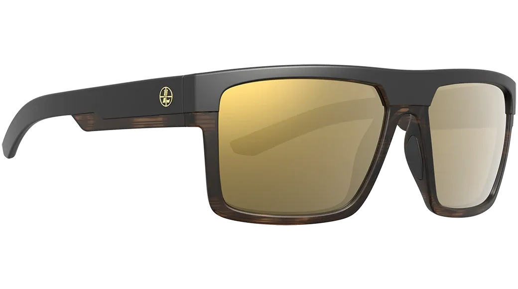 Leupold Sunglasses Becnara - MATTE BLACK TORTOISE, BRONZE MIRROR