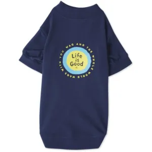 Life is Good Wag Worthy Dog Tee