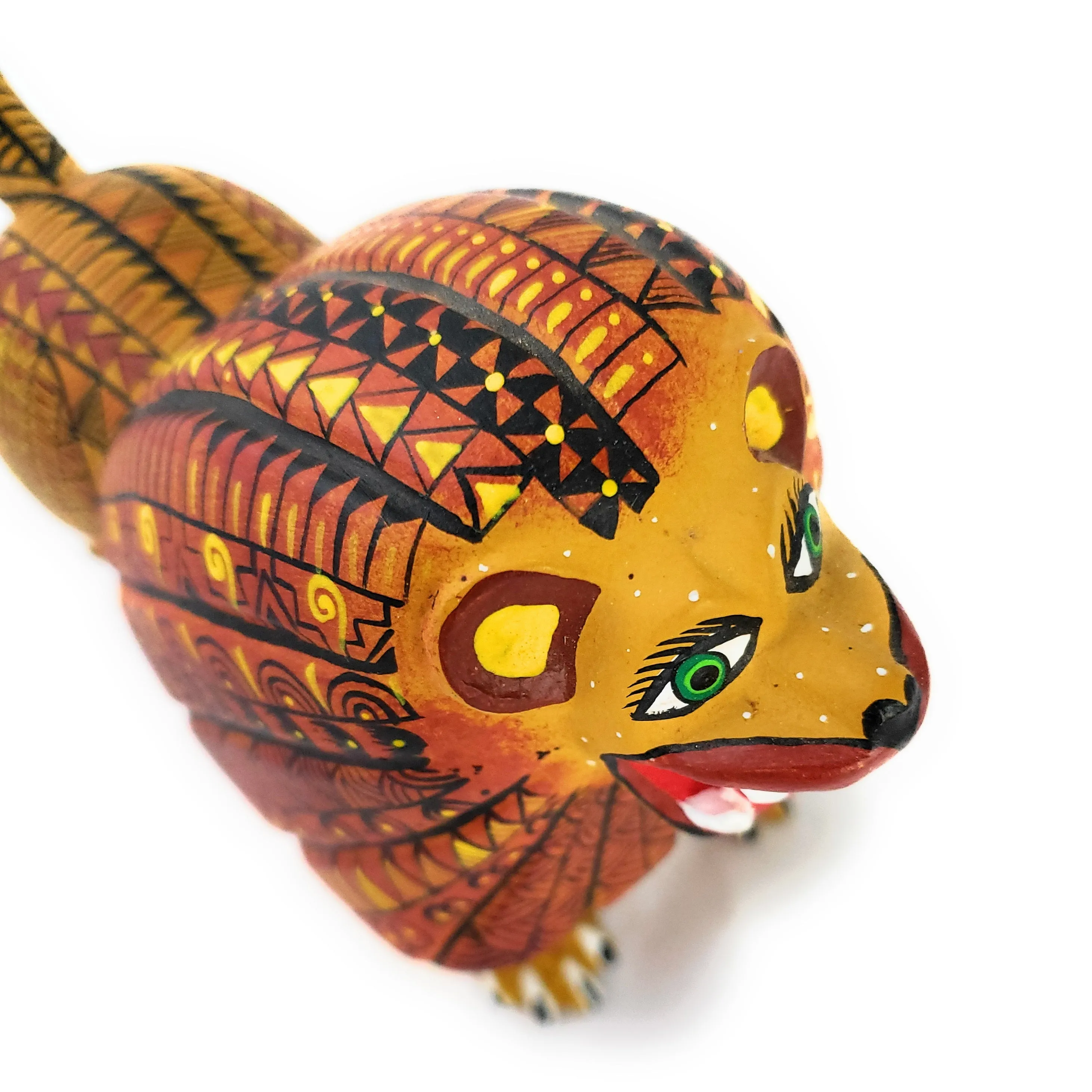 Lion Alebrije Wood Carving Folk Art Oaxaca Mexico
