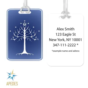 Lord of Rings King Aragorn Rectangle Luggage Tag