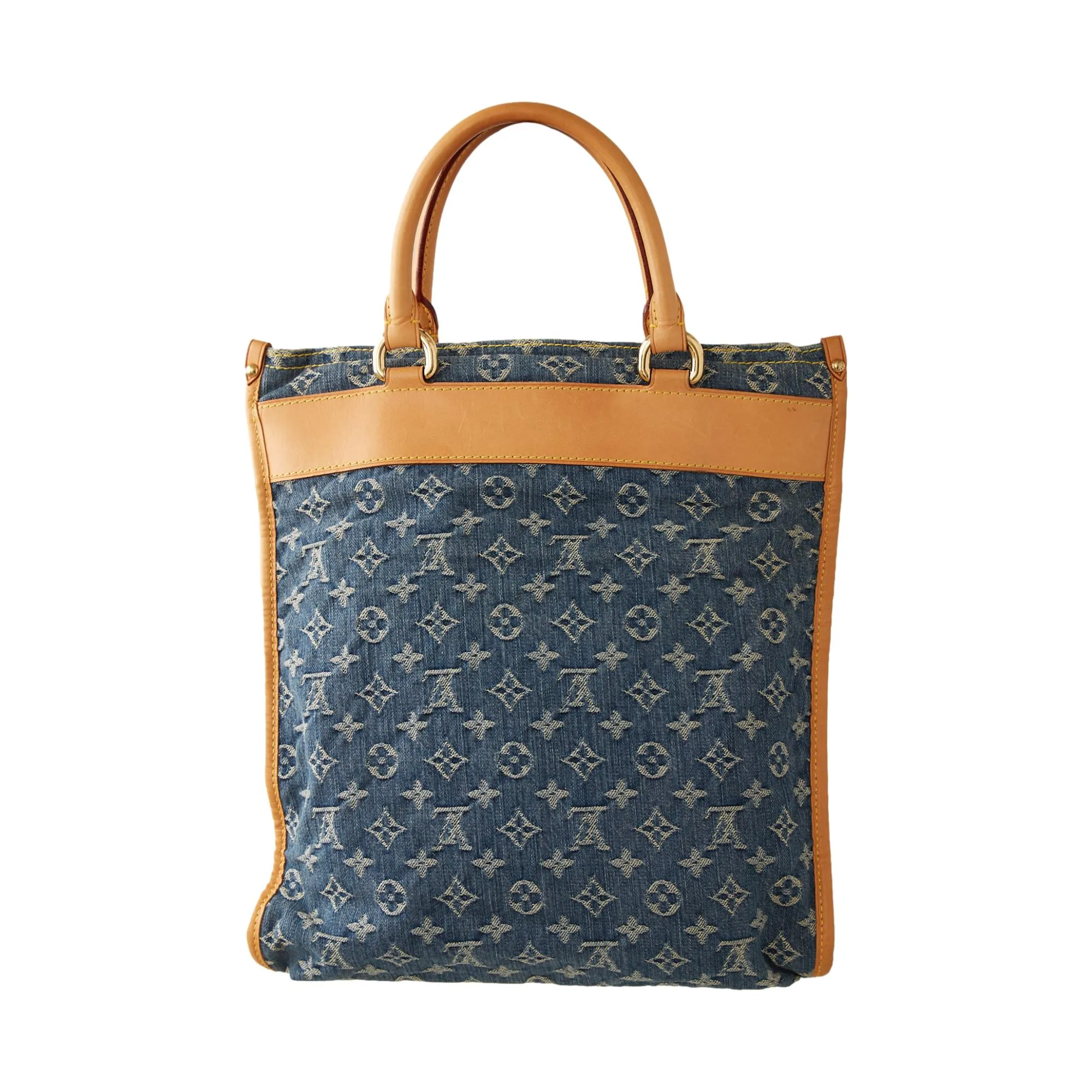 Louis Vuitton Denim Monogram Tote Bag
