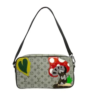 Louis Vuitton Green Mushroom Shoulder Bag