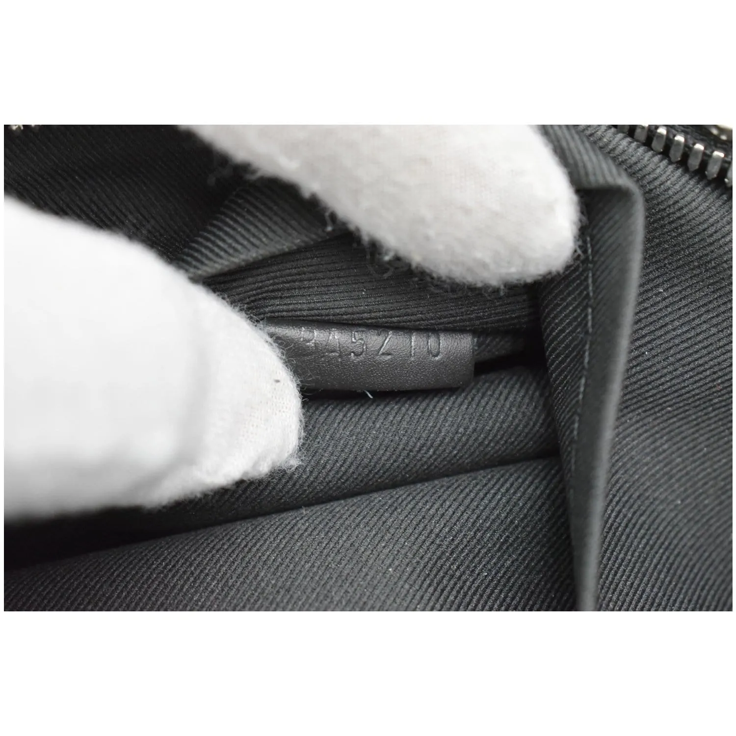 LOUIS VUITTON Michael Damier Infini Leather Backpack Bag Black