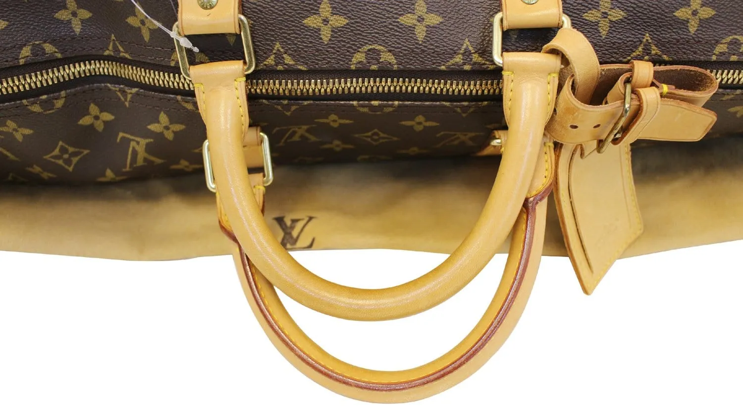 LOUIS VUITTON Monogram Canvas Keepall 50 Travel Bag