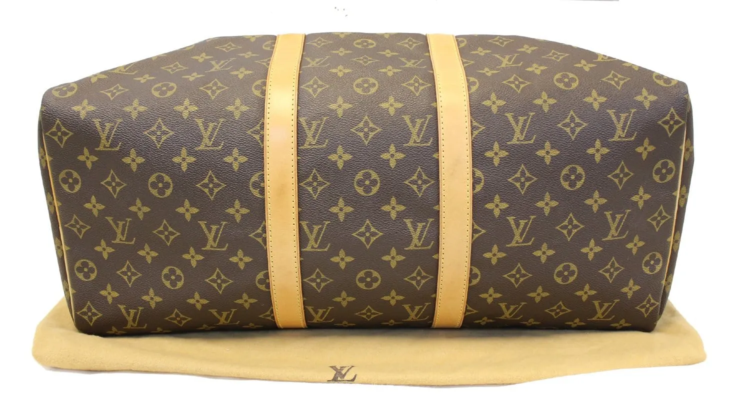 LOUIS VUITTON Monogram Canvas Keepall 50 Travel Bag