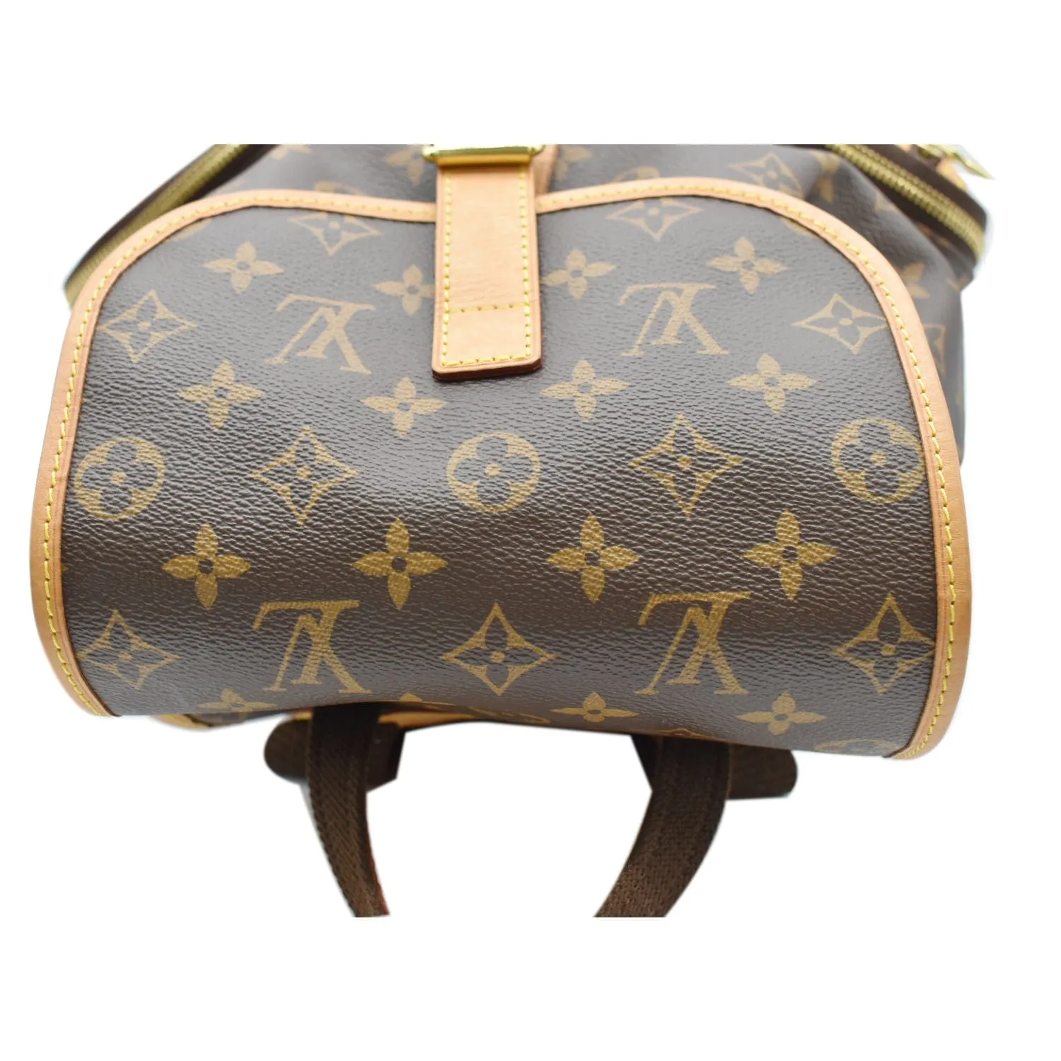 LOUIS VUITTON Sac A Dos Bosphore Monogram Canvas Backpack Bag Brown