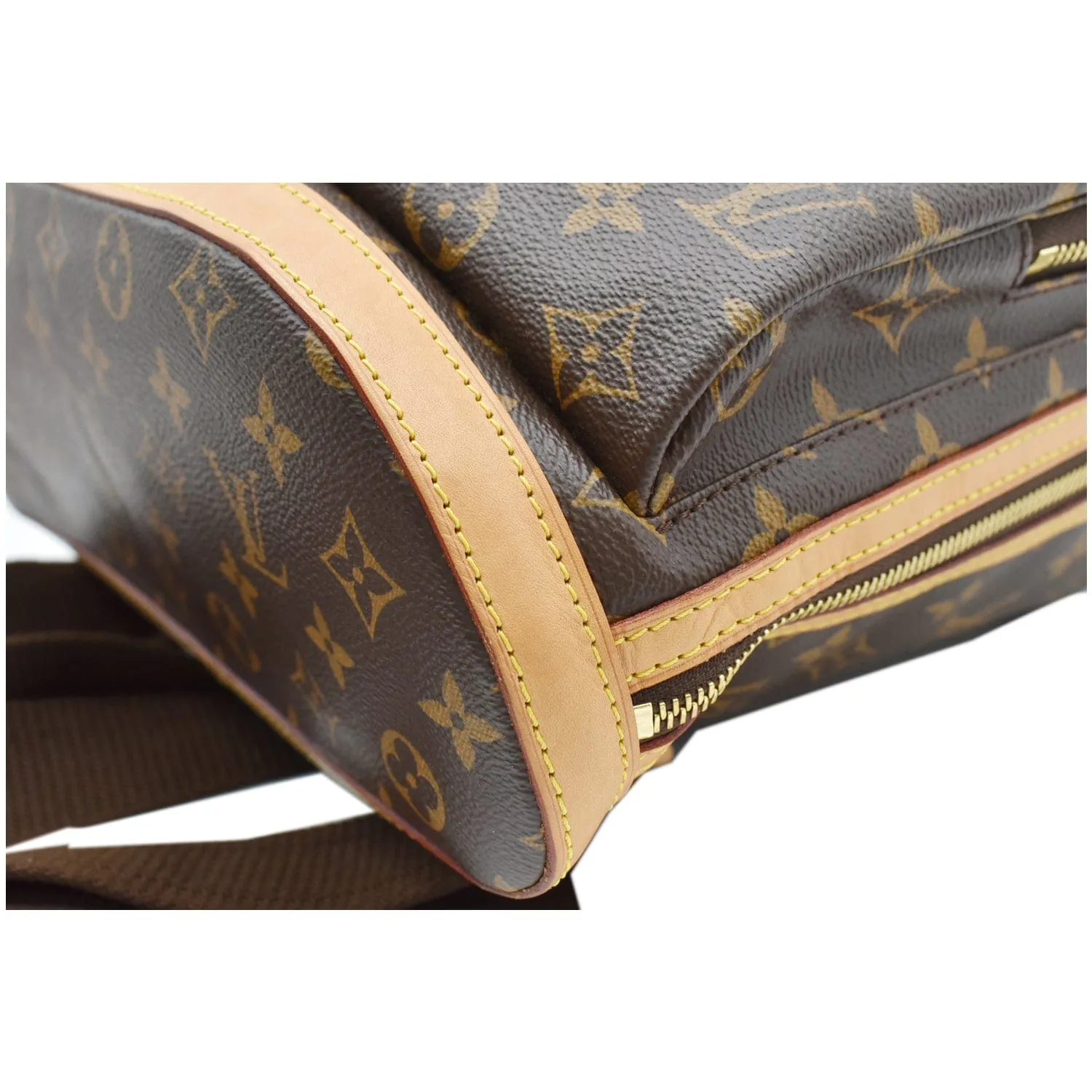 LOUIS VUITTON Sac A Dos Bosphore Monogram Canvas Backpack Bag Brown
