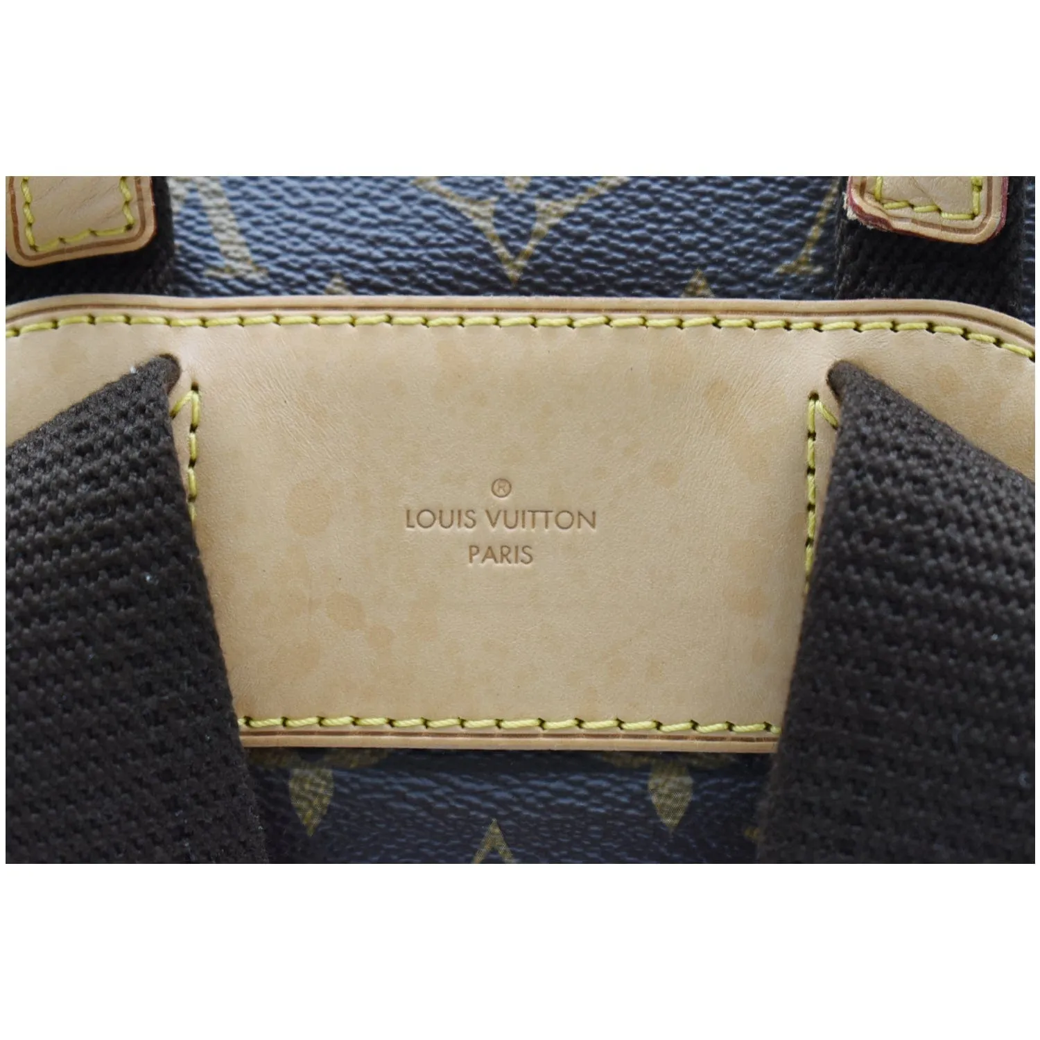 LOUIS VUITTON Sac A Dos Bosphore Monogram Canvas Backpack Bag Brown